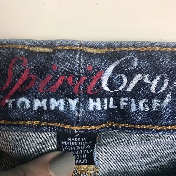 Tommy Hilfiger Spirit crop jeans size 2 - Picture 3 of 4